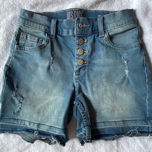 Justice shorts NWOT